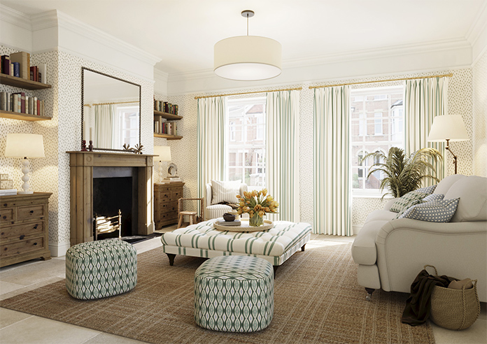 Winnies Stripe, Daws - Made to Measure Curtains - Image 7